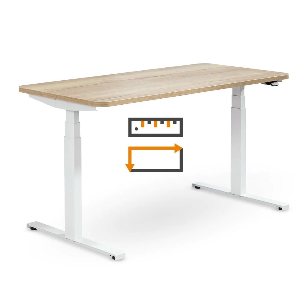 Höhenverstellbarer Schreibtisch easyT  von ith möbel - Produktbild 6 von 9