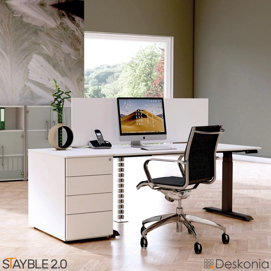 Höhenverstellbarer Schreibtisch Stayble 2.0 von Deskonia - Produktbild 4 von 7