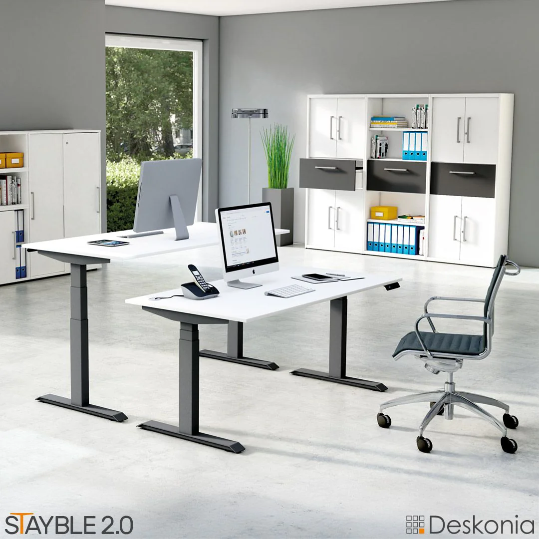 Höhenverstellbarer Schreibtisch Stayble 2.0 von Deskonia - Produktbild 5 von 7