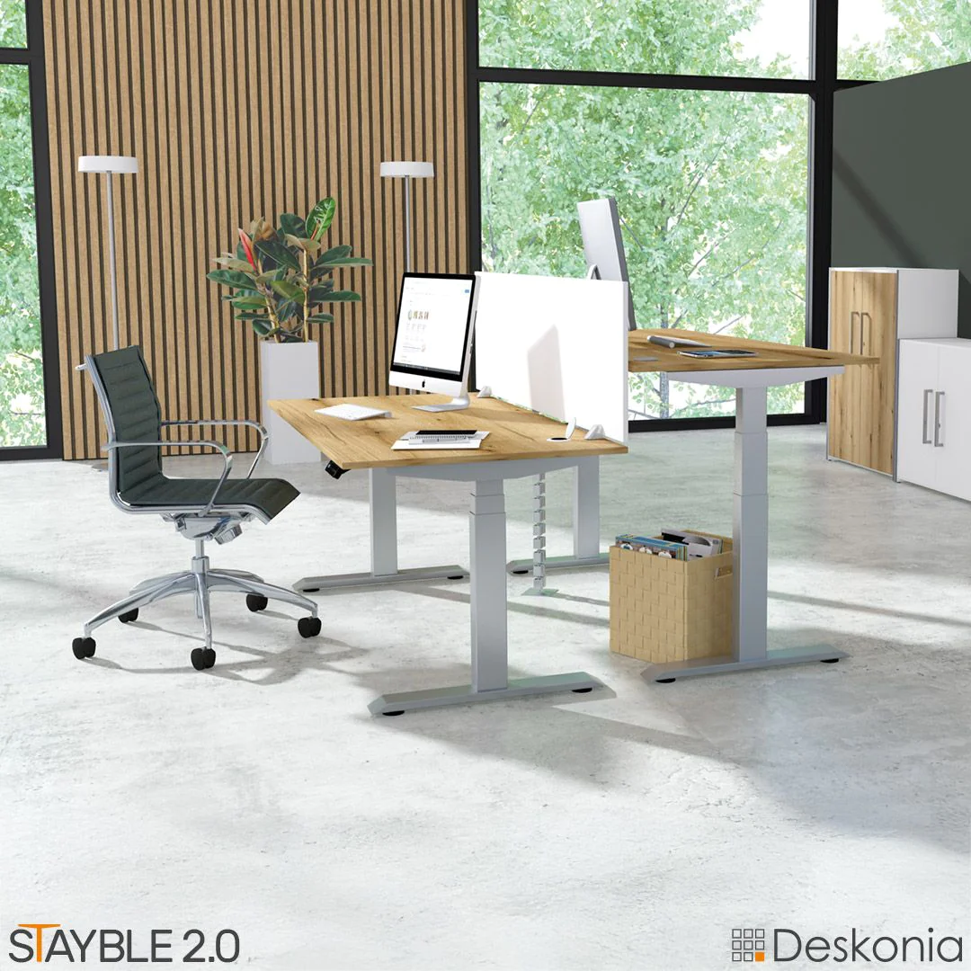 Höhenverstellbarer Schreibtisch Stayble 2.0 von Deskonia - Produktbild 6 von 7