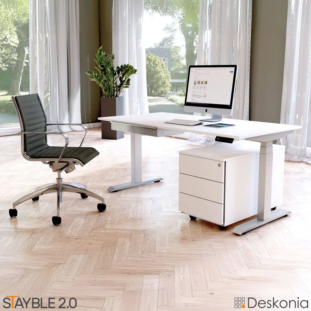 Höhenverstellbarer Schreibtisch Stayble 2.0 von Deskonia - Produktbild 2 von 7