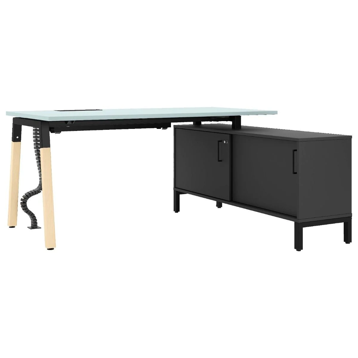 Ausatzschreibtisch CS5040 A-LEG LWM - NST-CS5040-DESK-A-LEG-LWM-SBD
