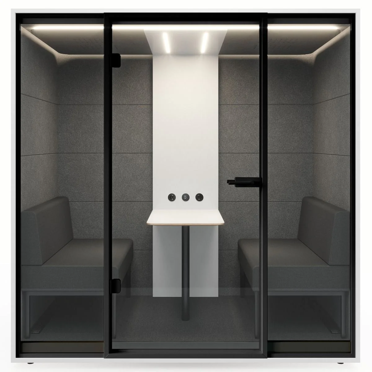 Schalldämmende Meetingbox Box 4 - B17-BOX4