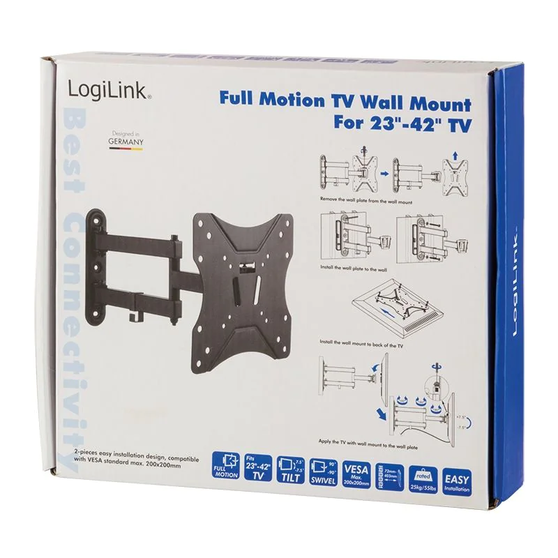 TV-Wandhalterung 23–42" BP0008 von LogiLink - Produktbild 3 von 4