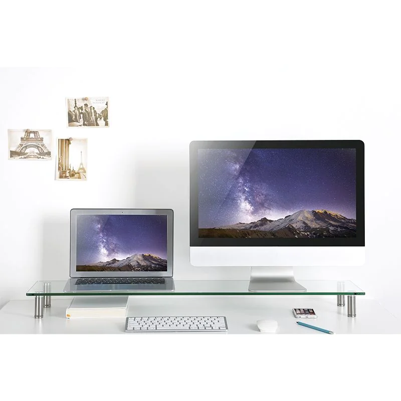 Monitorerhöhung aus Glas 1000 mm lang von LogiLink - Produktbild 5 von 10