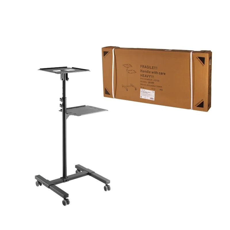 Projektor-/Laptop-Wagen höhenverstellbar neigbar 10 kg max. von LogiLink - Produktbild 10 von 10