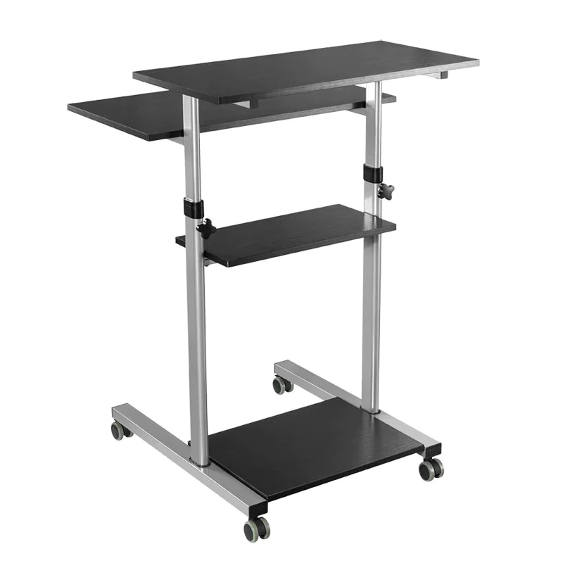 Sitz-/Steharbeitsplatz höhenverstellbar rollbar 60 kg max. von LogiLink - Produktbild 7 von 13