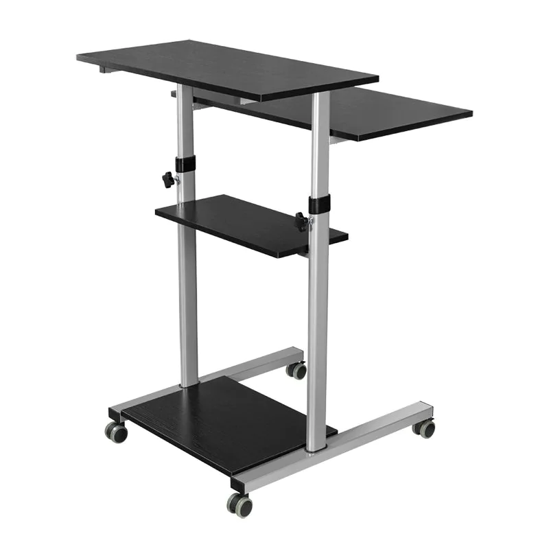 Sitz-/Steharbeitsplatz höhenverstellbar rollbar 60 kg max. von LogiLink - Produktbild 11 von 13