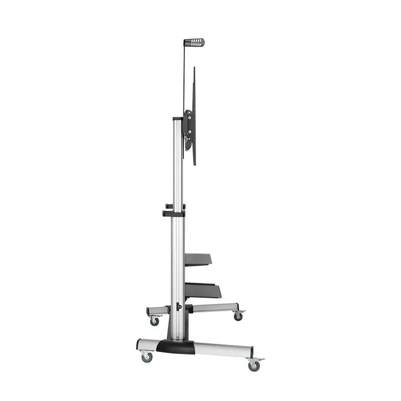 TV-/Monitorwagen 60–100" höhenverstellbar 100 kg max. von LogiLink - Produktbild 4 von 6