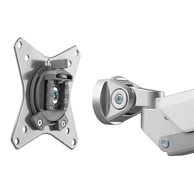 3-fach-Monitorhalterung 17–27" 7 kg je Arm Curved Screens neig- kipp-& drehbar Aluminium von LogiLink - Produktbild 3 von 8
