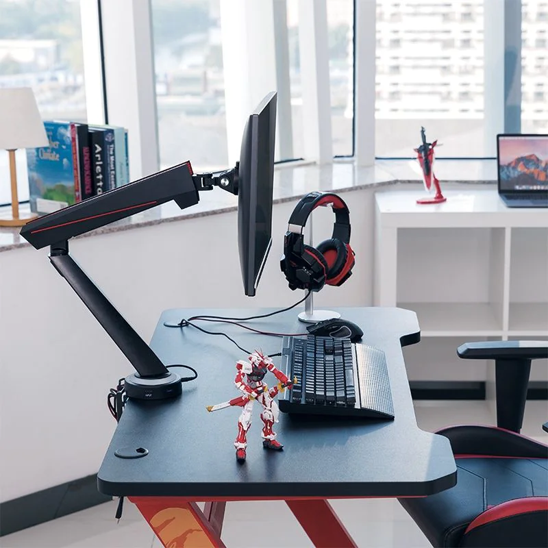 Monitorhalterung 17–32" Gaming Gasdruckfeder von LogiLink - Produktbild 7 von 10