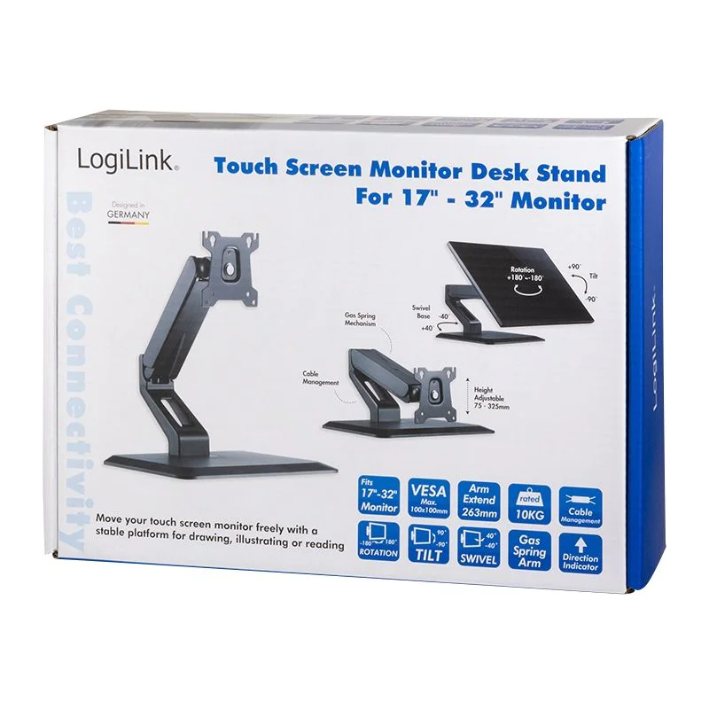Touchscreen Monitorhalterung 17–32" von LogiLink - Produktbild 9 von 10