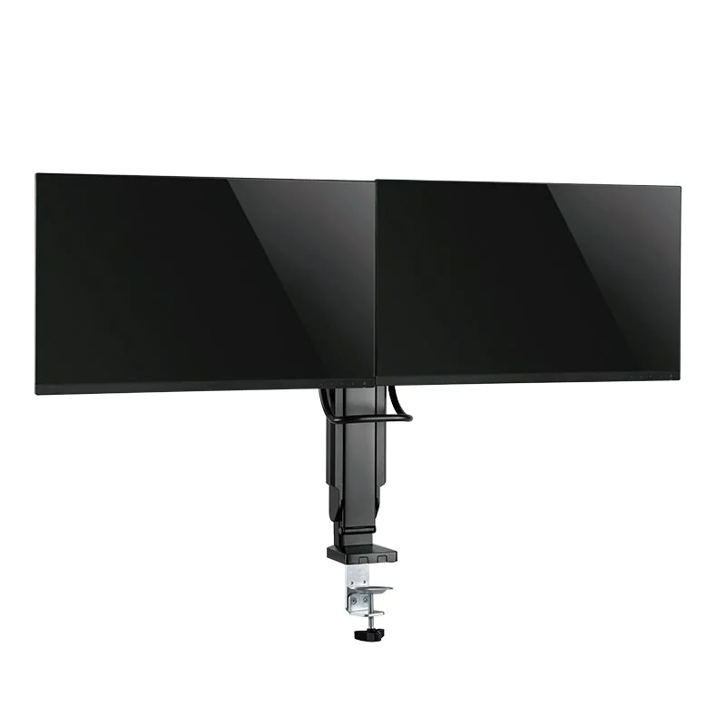 Monitorhalterung 2-fach 17–27" mit Handgriff Curved Screens von LogiLink - Produktbild 2 von 10
