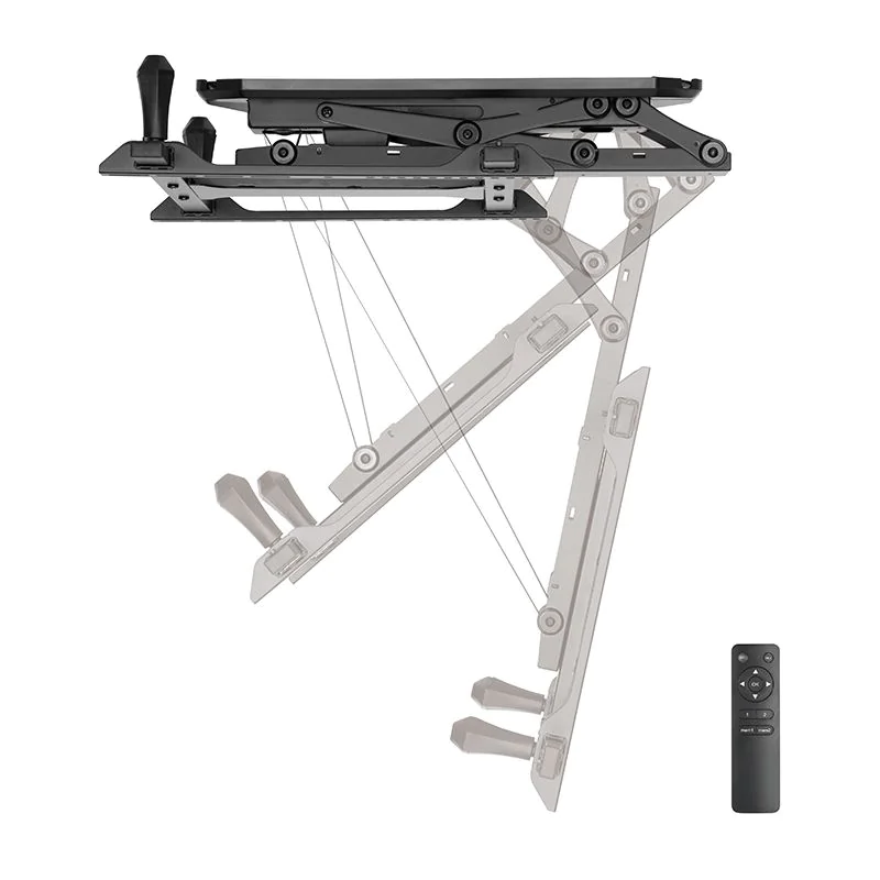 TV-Deckenhalterung 32–70" elektrisch neigbar 35 kg max. von LogiLink - Produktbild 4 von 10