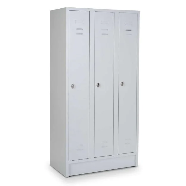 Reihenspind ST 120 cm 3-türig 3S Sockel K:7035 T:7035 - CEH-1101331200