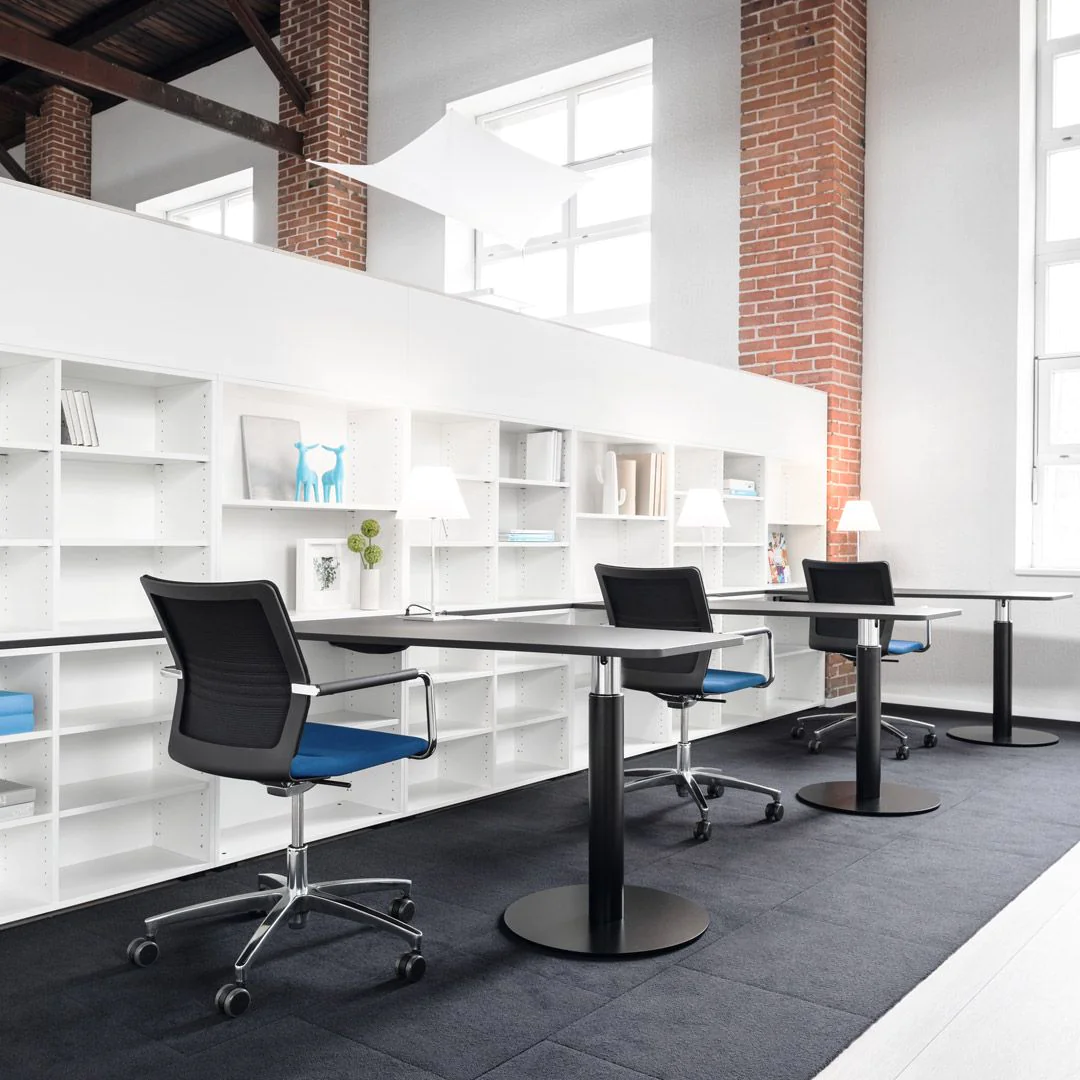 Konferenzdrehstuhl Stilo 6837 mesh comfort von Dauphin - Produktbild 1 von 5