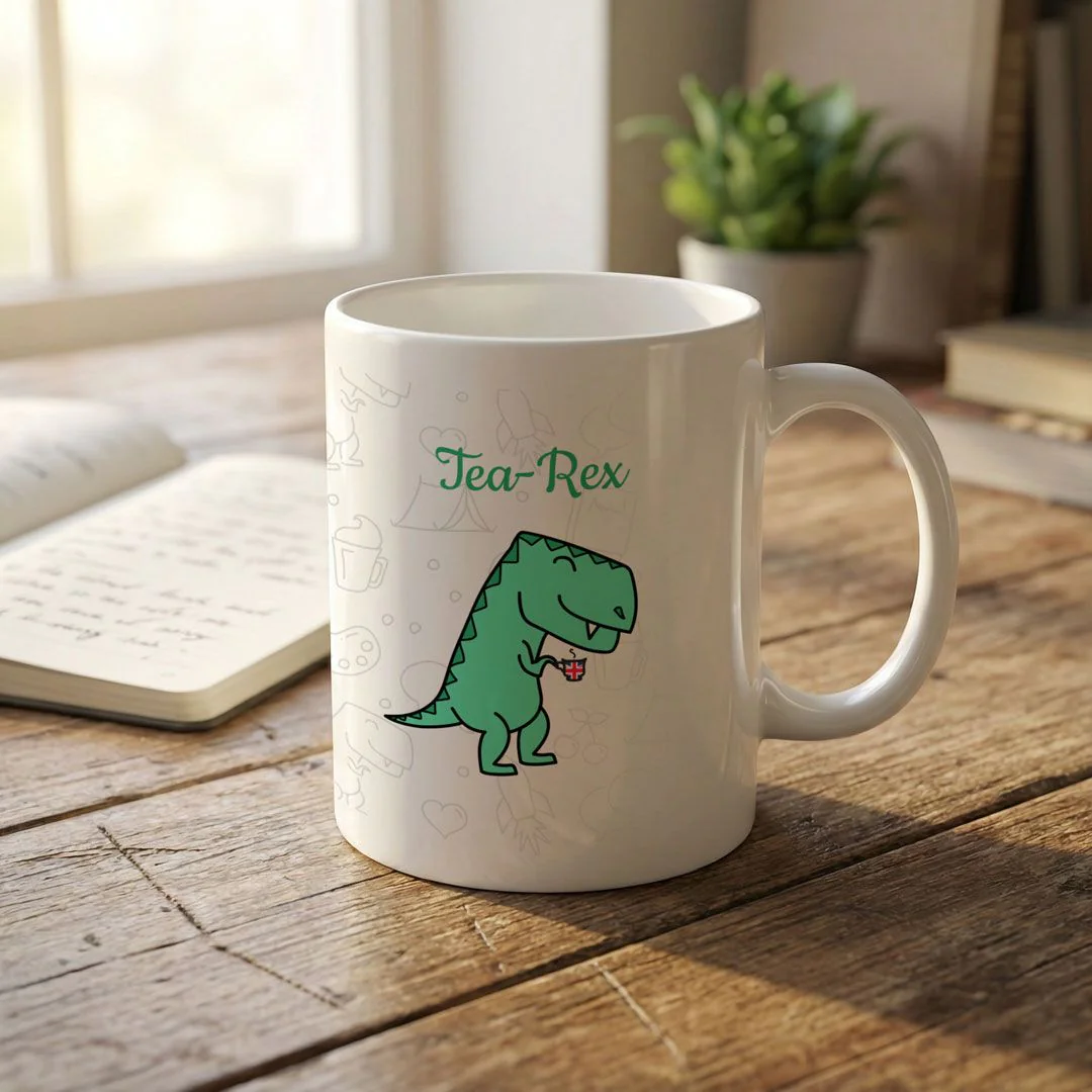 Tasse "Tea-Rex" - F-BME-DBE-TSSETRX