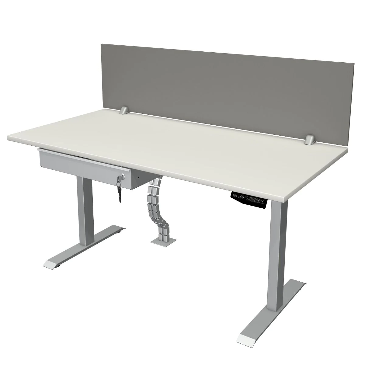 Höhenverstellbarer Schreibtisch Stayble Lite Basic von Deskonia - Produktbild 6 von 7