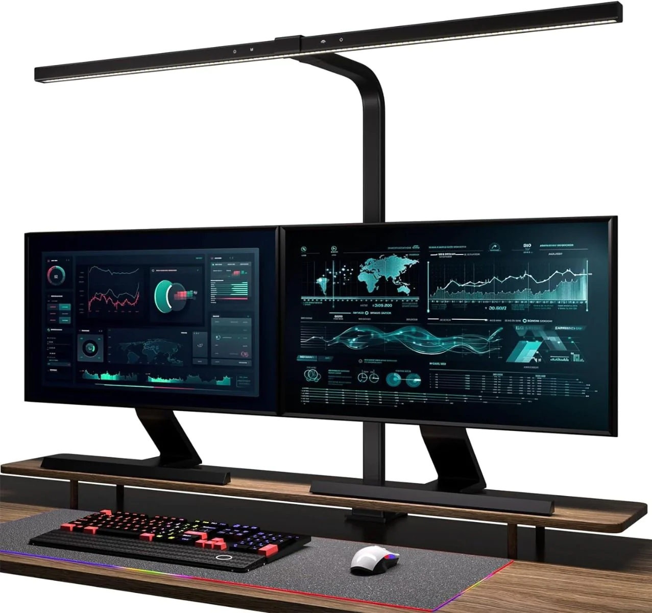 Tischleuchte LED Stella - Schwarz von Deskonia - Produktbild 2 von 4