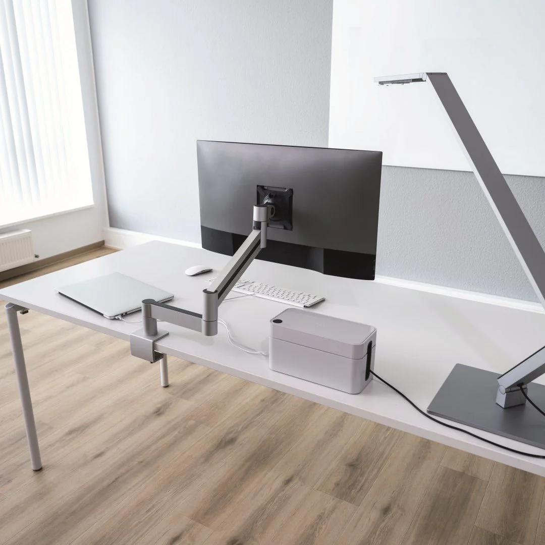 Monitor-Halterung PRO mit Arm für 1 Monitor - Tischklemme von Durable - Produktbild 2 von 16