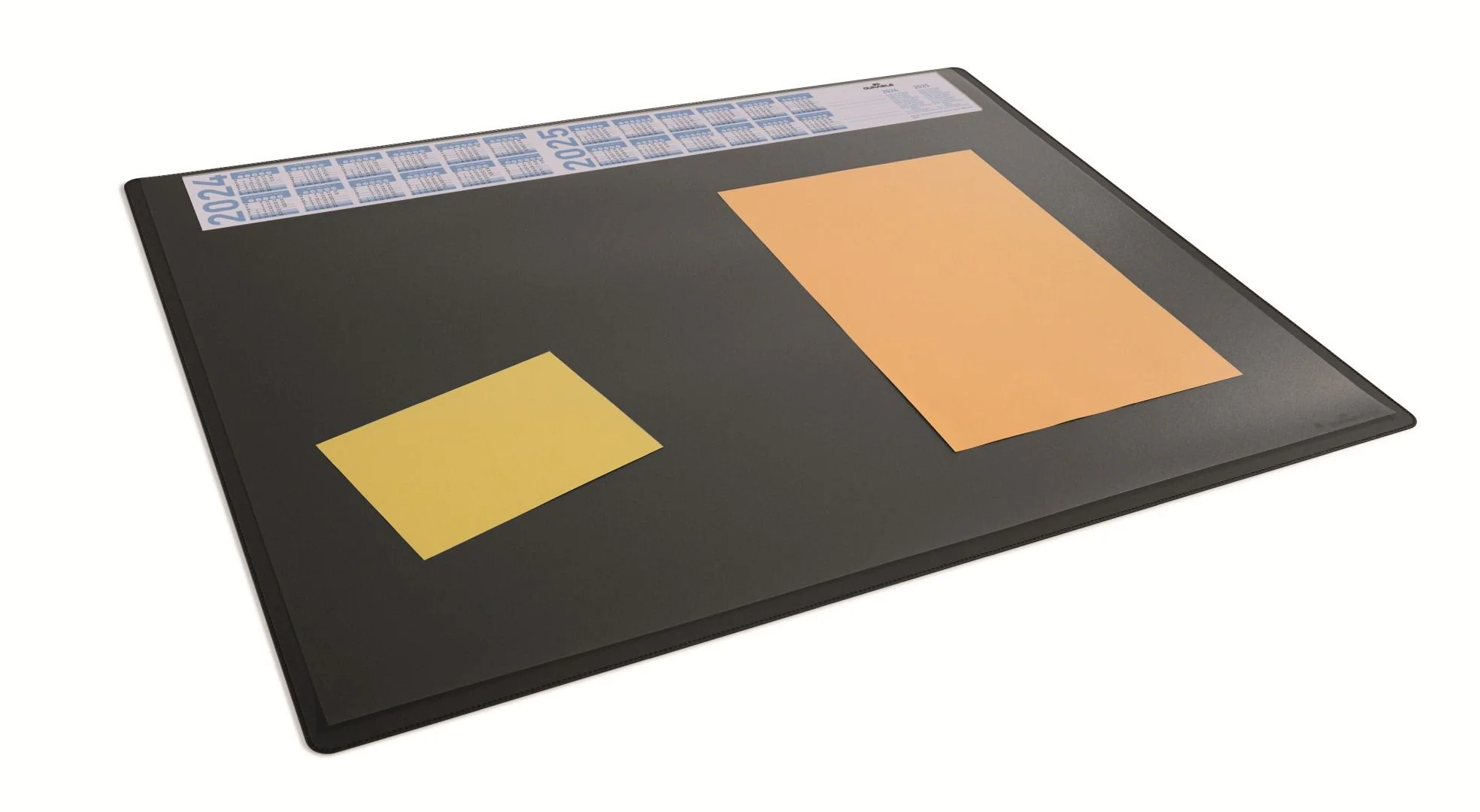 Schreibunterlage 650x500 mm mit Jahreskalender + transp. Abdeckung PP - DUR-7223