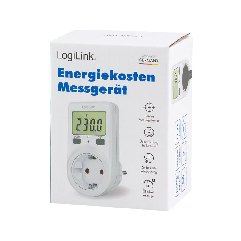 Energiekosten-Messgerät EM0002B von LogiLink - Produktbild 5 von 6
