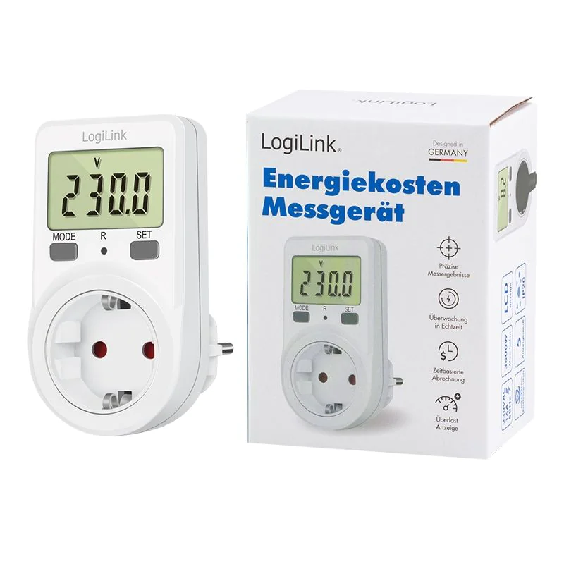 Energiekosten-Messgerät EM0002B von LogiLink - Produktbild 6 von 6