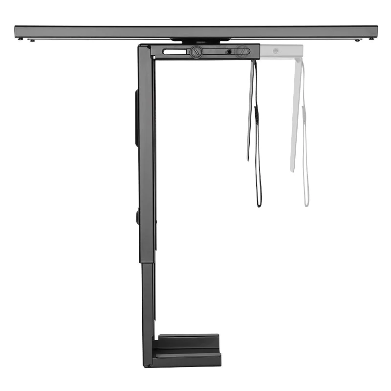 PC-Tower-Halterung bis 10 kg H 300–533 mm B 88–203 mm drehbar Schwarz von LogiLink - Produktbild 4 von 10