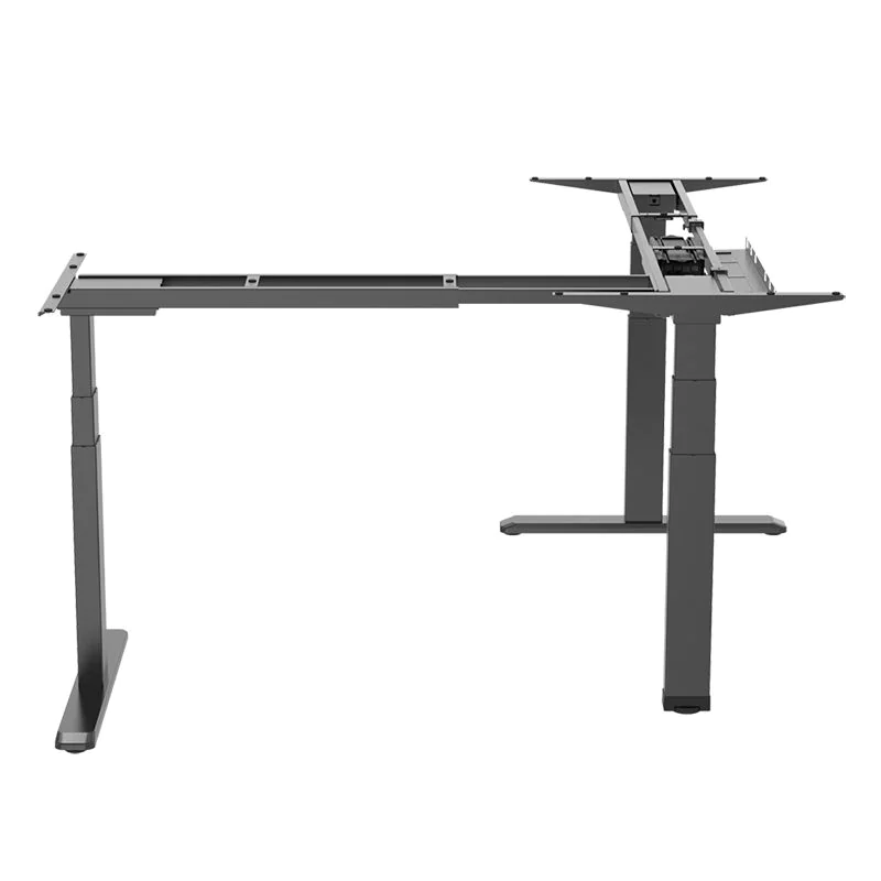 Elektrisch verstellbares Schreibtischgestell 3 Motoren 90° L-Form 620–1280 mm von LogiLink - Produktbild 13 von 18