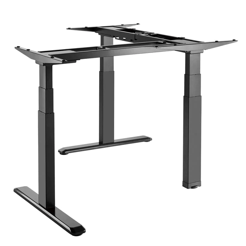 Elektrisch verstellbares Schreibtischgestell 3 Motoren 90° L-Form 620–1280 mm von LogiLink - Produktbild 14 von 18
