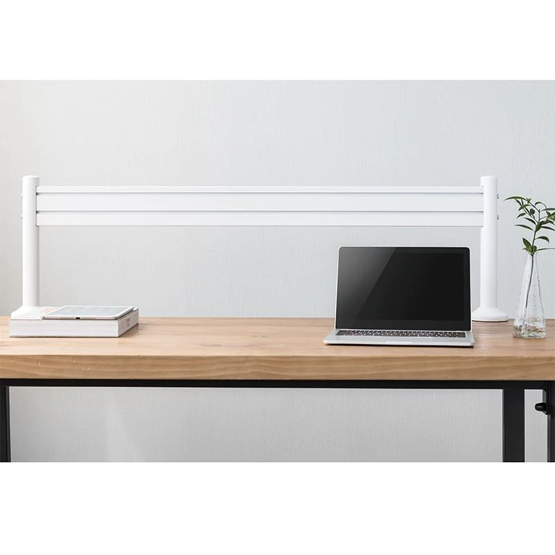 Organisationsschiene bis 40 kg 120 cm Schreibtisch-/Wandmontage Aluminium Mattweiß von LogiLink - Produktbild 4 von 6