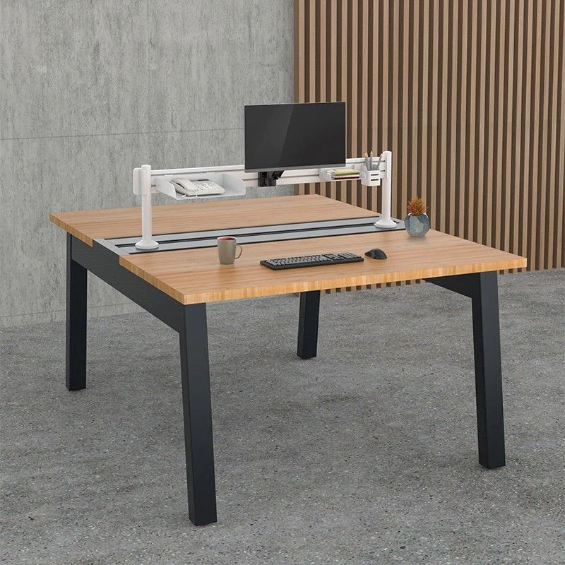Organisationsschiene bis 40 kg 120 cm Schreibtisch-/Wandmontage Aluminium Mattweiß - TDI-EO0019-1
