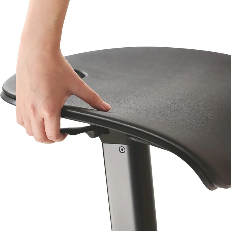 Ergonomischer Anlehnstuhl Anti-Ermüdungsmatte rollbar höhenverstell. von LogiLink - Produktbild 6 von 10