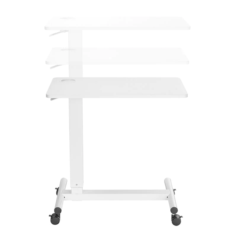 Überbetttischwagen mit Gasdruckfeder rollbar höhenverstellbar von LogiLink - Produktbild 3 von 10