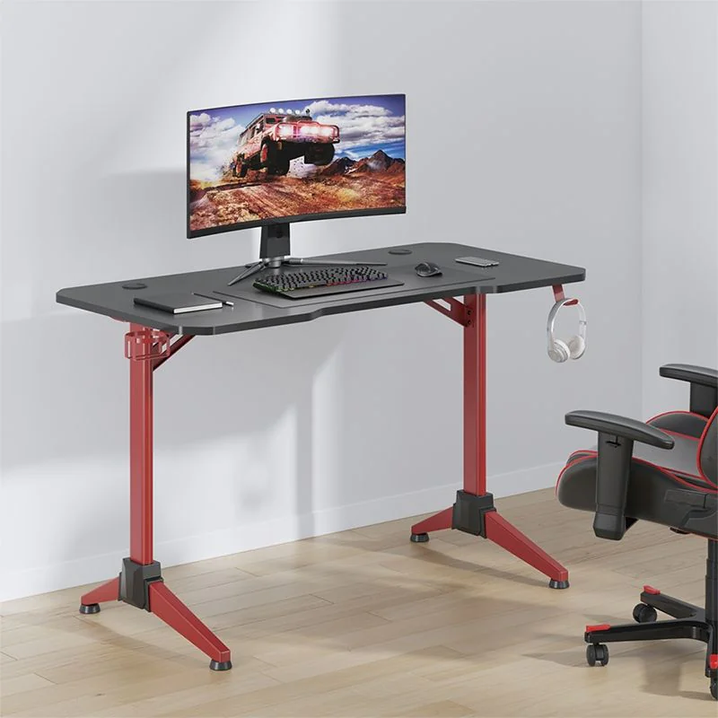Gaming-Schreibtisch mit RGB-Beleuchtung von LogiLink - Produktbild 8 von 10