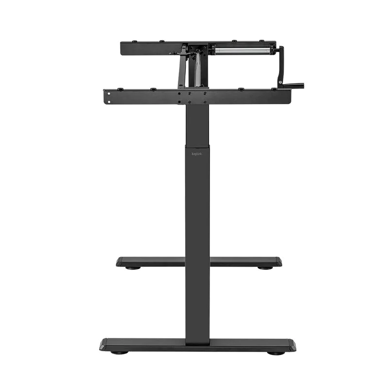 Manuell verstellbares Sitz-/Steh-Schreibtischgestell 700–1180 mm schwarz von LogiLink - Produktbild 4 von 10