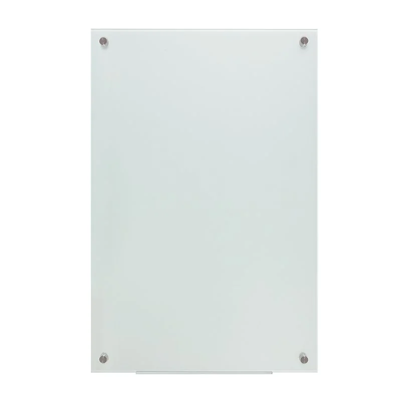 Glas-Whiteboard magnetisch Wandmontage 60x45 cm rahmenlos von LogiLink - Produktbild 3 von 5