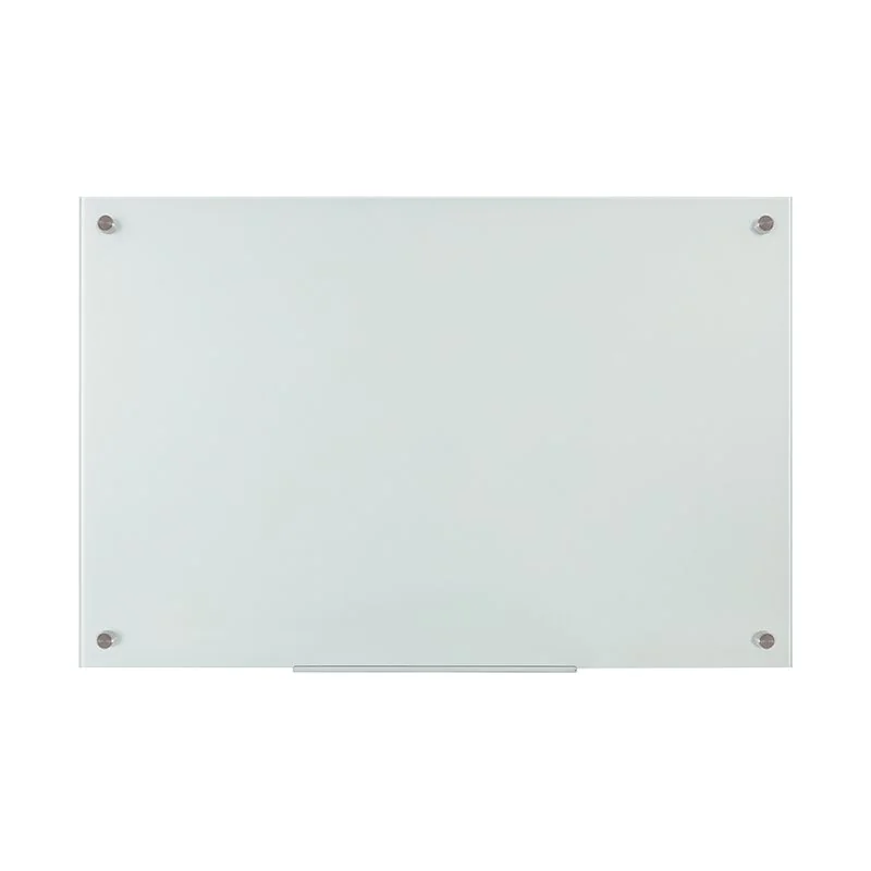 Glas-Whiteboard magnetisch Wandmontage 90x60 cm rahmenlos von LogiLink - Produktbild 2 von 5