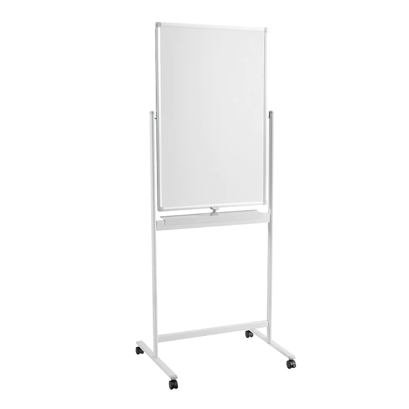 Whiteboard 2-seitig beschreibbar 60x90 cm auf Rollen Aluminiumrahmen von LogiLink - Produktbild 2 von 6