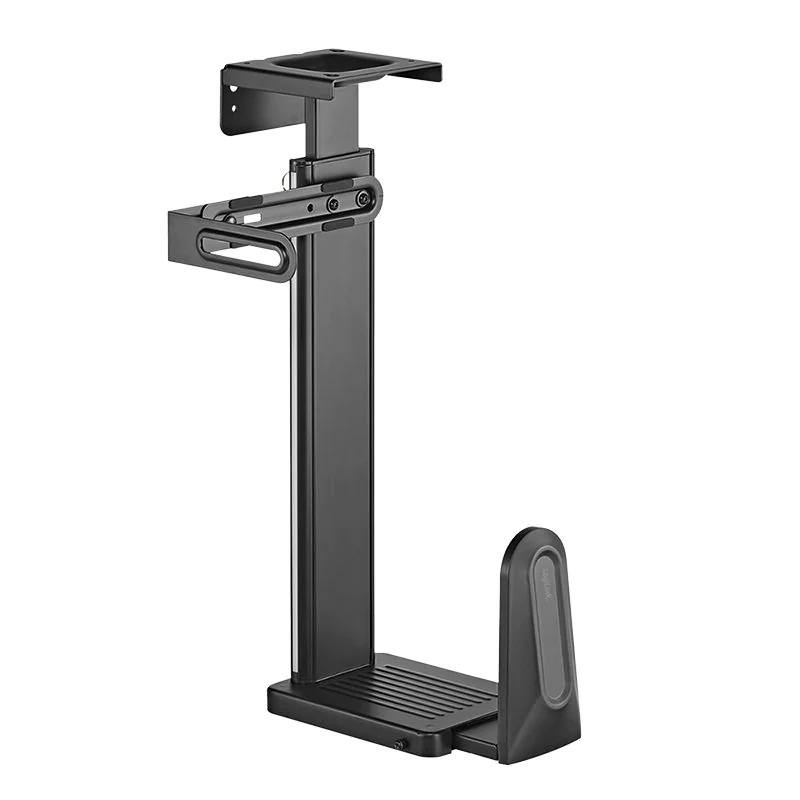 PC-Tower-Halterung bis 20 kg H/B/T einstellbar Untertisch-/Wandmontage Schwarz von LogiLink - Produktbild 2 von 10