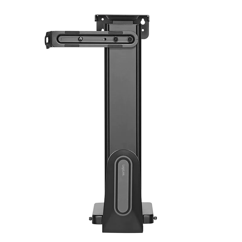 PC-Tower-Halterung bis 20 kg H/B/T einstellbar Untertisch-/Wandmontage Schwarz von LogiLink - Produktbild 3 von 10