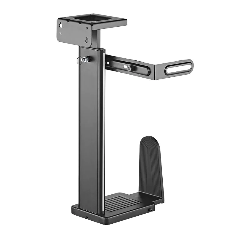 PC-Tower-Halterung bis 20 kg H/B/T einstellbar Untertisch-/Wandmontage Schwarz von LogiLink - Produktbild 4 von 10