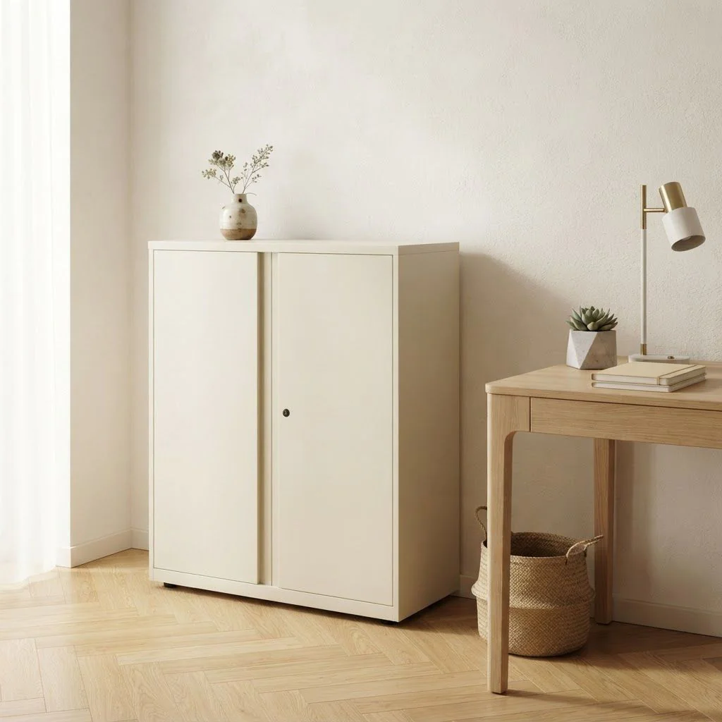 Flügeltürenschrank SystemFile 100 cm breit von Bisley - Produktbild 1 von 5