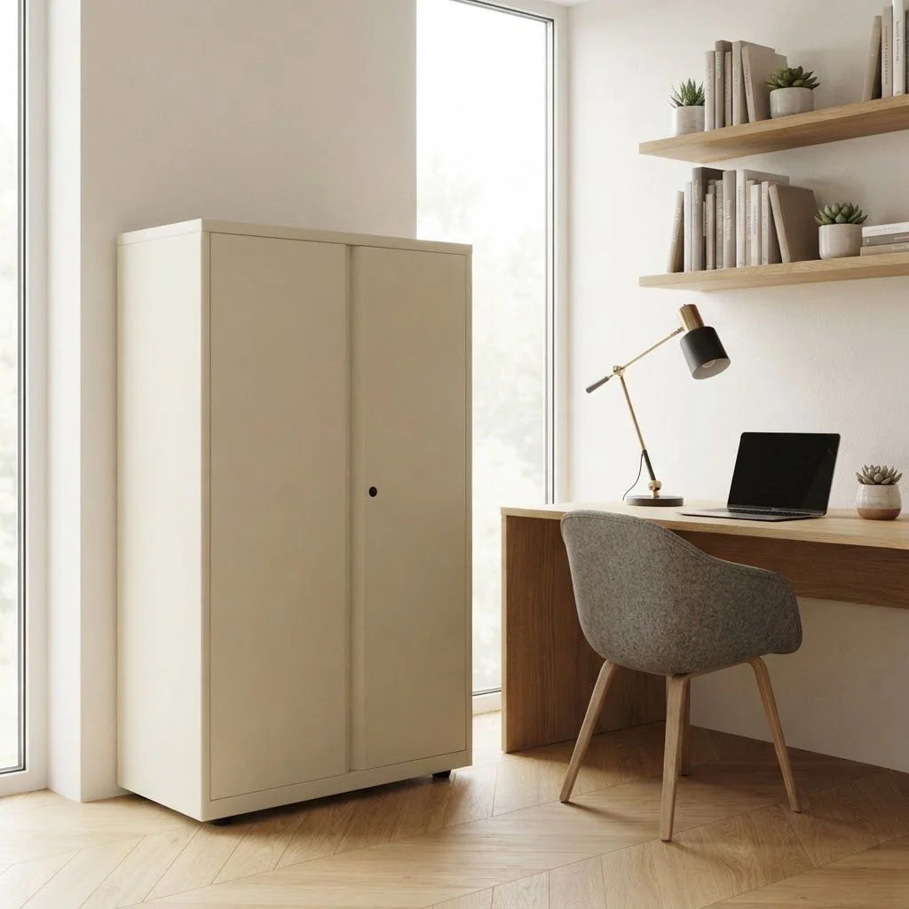 Flügeltürenschrank SystemFile 80 cm breit von Bisley - Produktbild 4 von 5