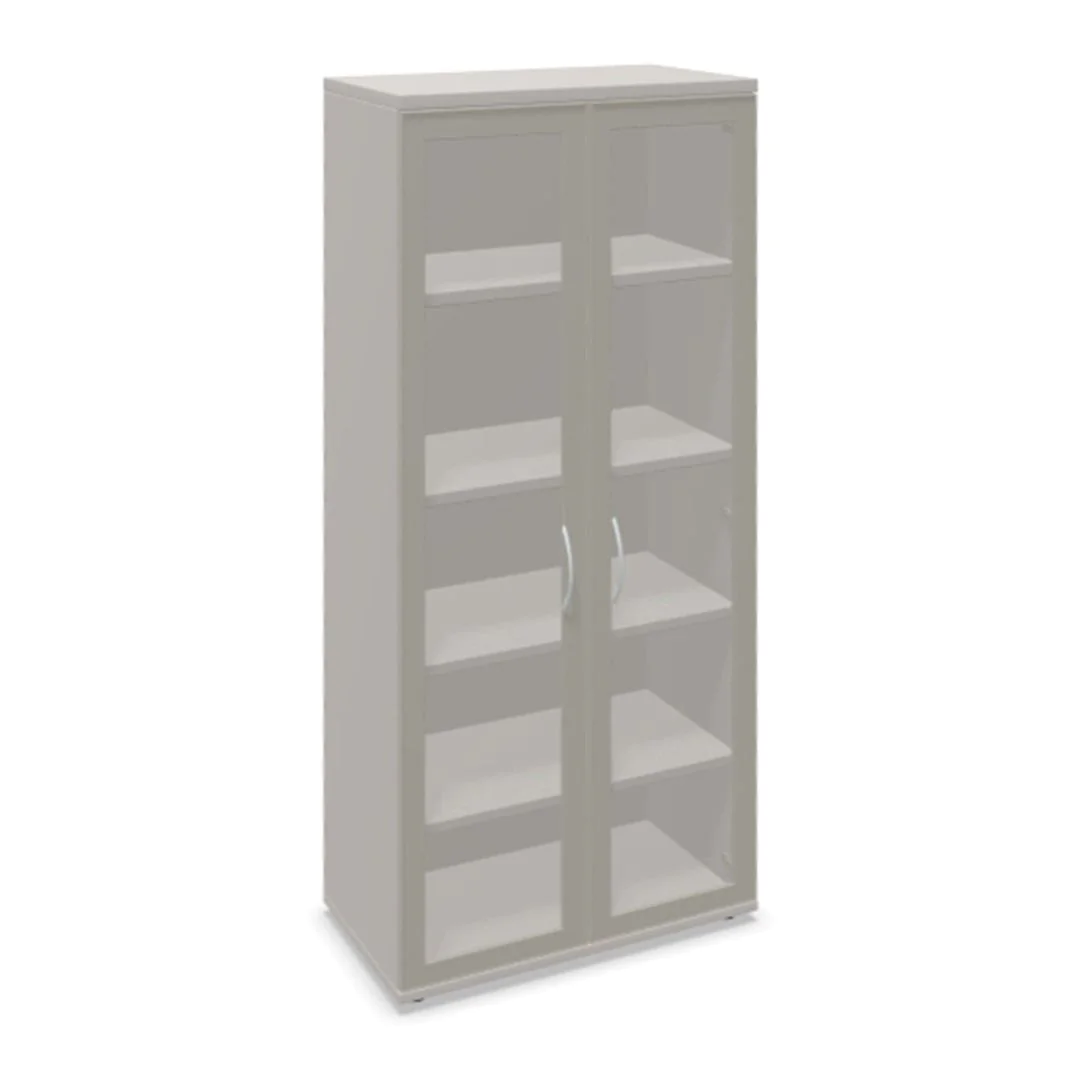 Aktenschrank endless 5 OH Alurahmenglastür - FMB-1023507284