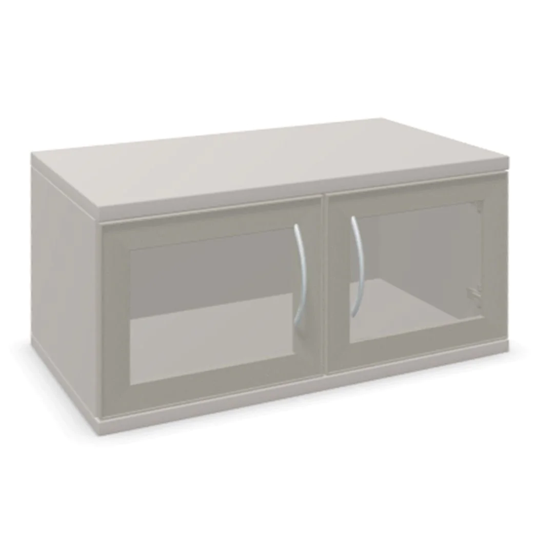 Aktenschrank Aufsatz endless 1 OH Alurahmenglastür - FMB-1023107384