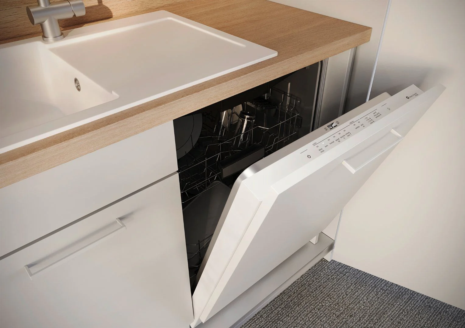 Faltwand-Küche pop up kitchen von fm Büromöbel - Produktbild 10 von 11