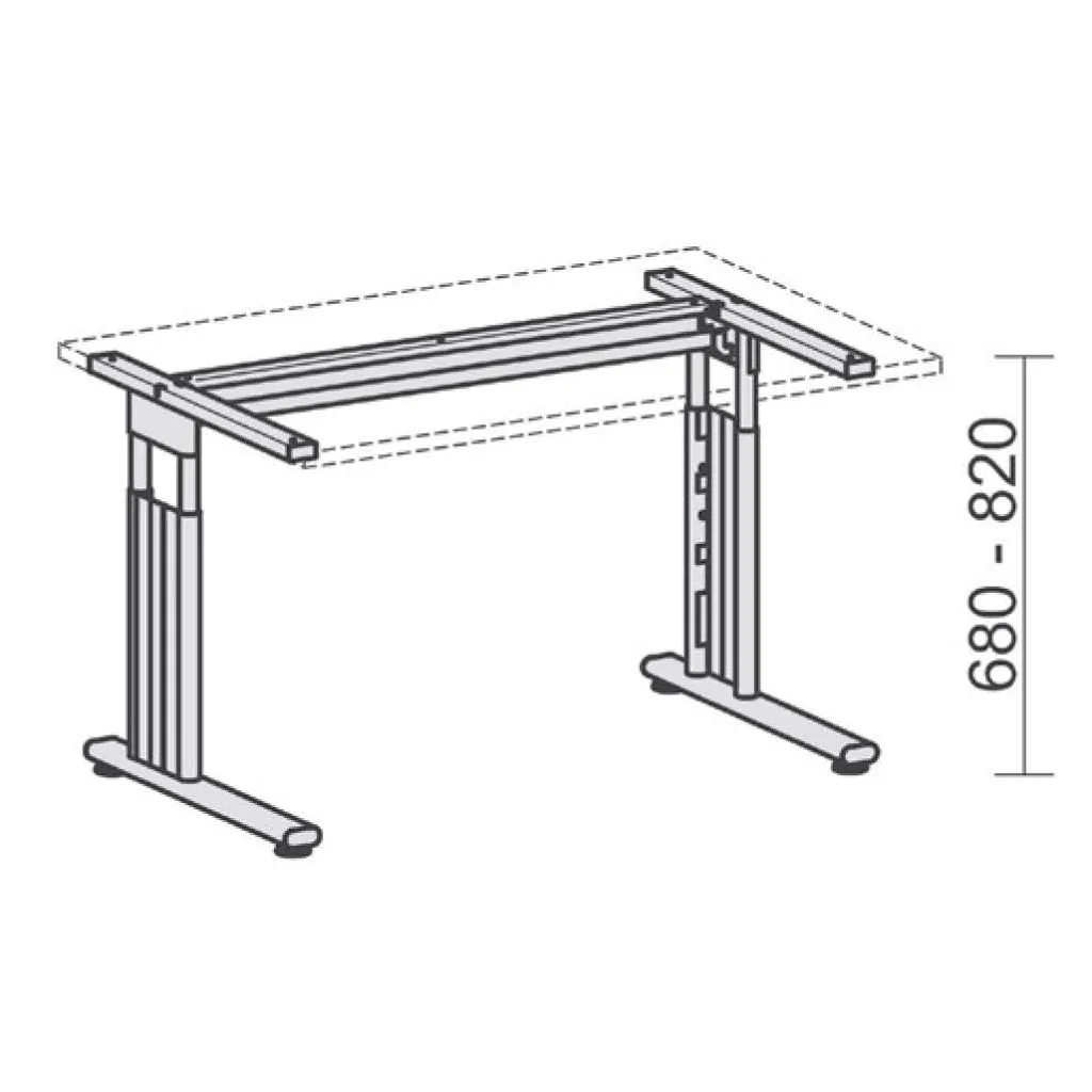 Anbautisch C-Flex 180 x 50 von Geramöbel - Produktbild 4 von 8