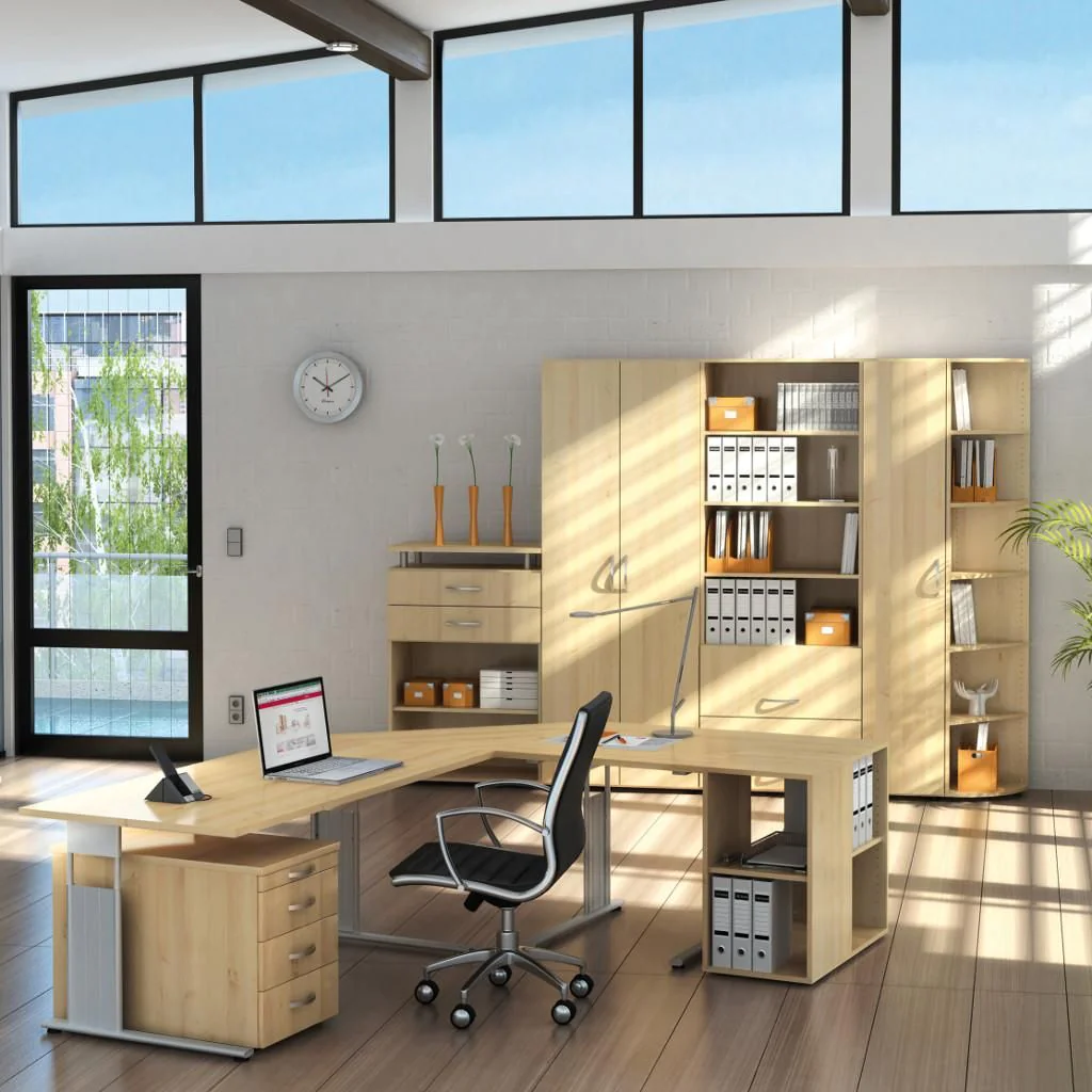 Anbautisch C-Flex 200 x 50 von Geramöbel - Produktbild 2 von 8