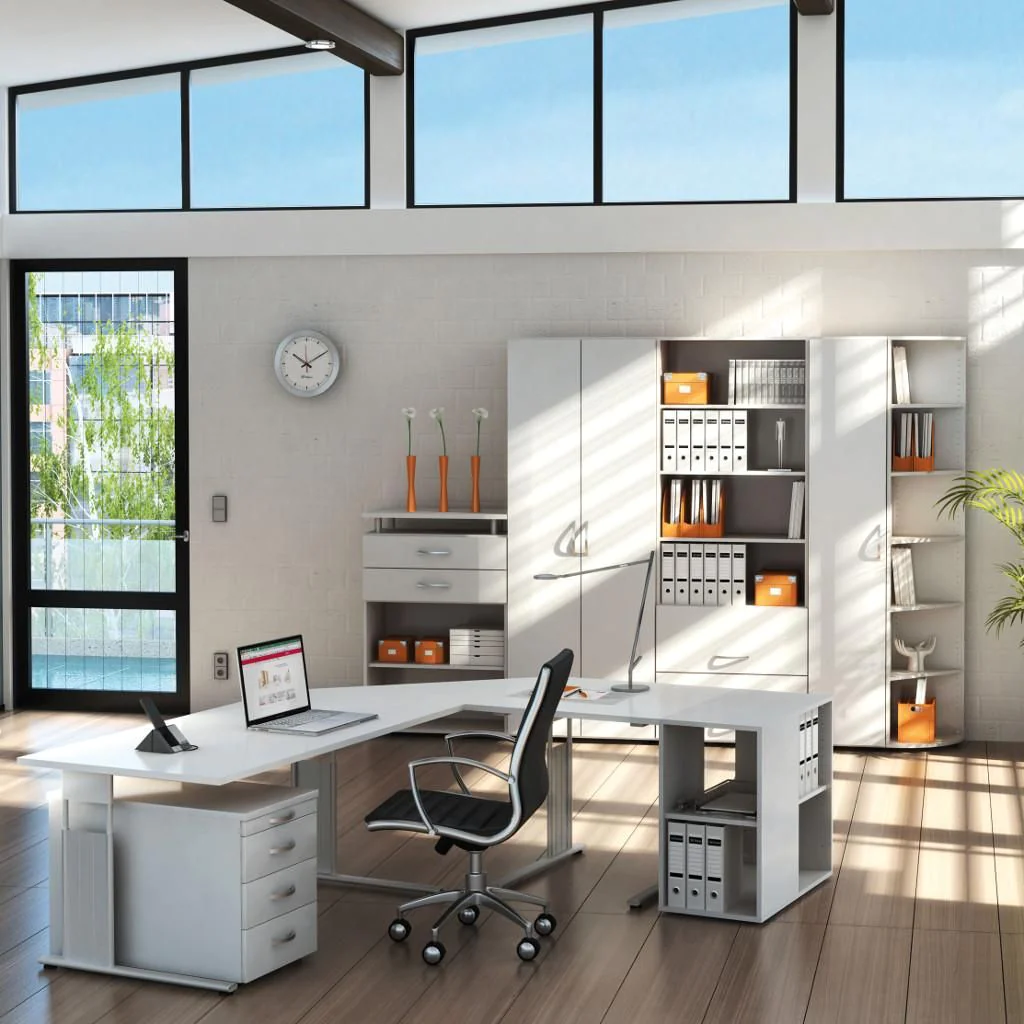 Anbautisch C-Flex 200 x 50 von Geramöbel - Produktbild 5 von 8